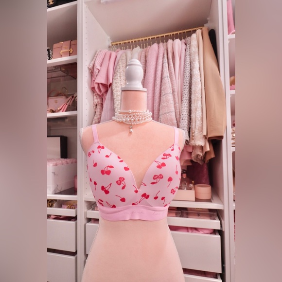 PINK Victoria's Secret Other - 36DD VS PINK cherry bra